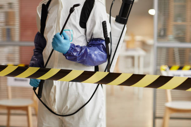 Professional Crime Scene Cleanup technician working in Highland, IN